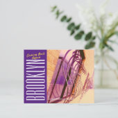 Brooklyn-Komende weer terug Briefkaart (Staand voorkant)