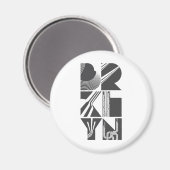 Brooklyn Lines Magneet (Voorkant / Achterkant)