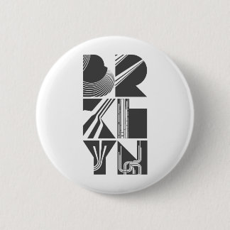 Brooklyn Lines Ronde Button 5,7 Cm