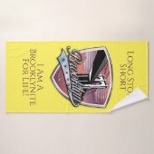 Brooklyn Logo Design Badhanddoek (Badhanddoek)