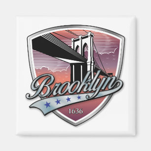 Brooklyn Logo Design Magneet