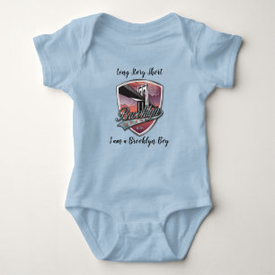 Brooklyn Logo Design Romper