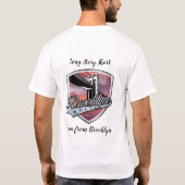 Brooklyn Logo Design T-shirt (Achterkant)
