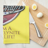 Brooklyn Logo Design Theedoek (Quarter Fold)