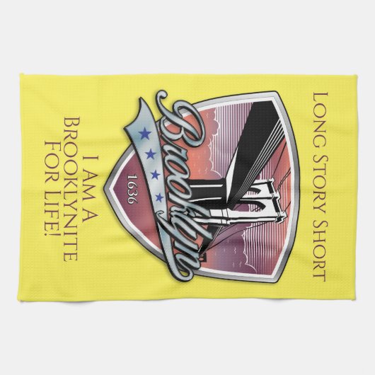 Brooklyn Logo Design Theedoek (Horizontaal)