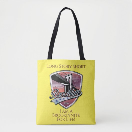 Brooklyn Logo Design Tote Bag (Voorkant)
