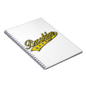 Brooklyn Logo Gold Embossed Notitieboek (Rechterzijde)
