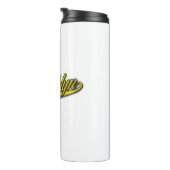 Brooklyn Logo Gold Embossed Thermosbeker (Geroteerd rechts)