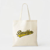 Brooklyn Logo Gold Embossed Tote Bag (Voorkant)