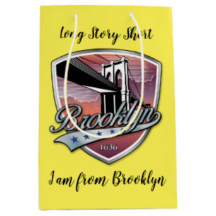 Brooklyn Logo Ontwerp Medium Cadeauzakje