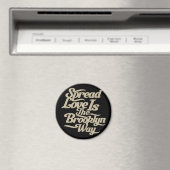 Brooklyn Love Tan Magneet (Insitu (Vaatwasser))