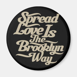 Brooklyn Love Tan Magneet