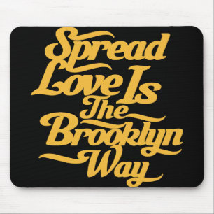 Brooklyn Love Yellow Muismat