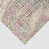  Brooklyn Map Tissuepapier (Detail)