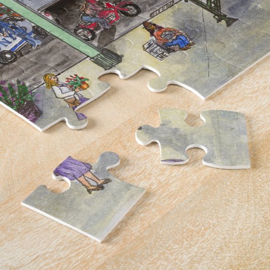 Brooklyn-metro Legpuzzel (Zijkant)