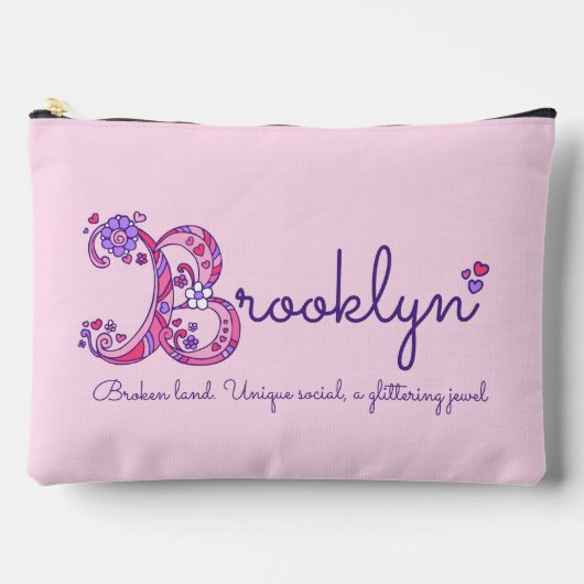 Brooklyn naam beginnend met B potlood hoesje of Etui (Voorkant)
