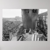 Brooklyn Navy Yard, 1908 Poster (Voorkant)