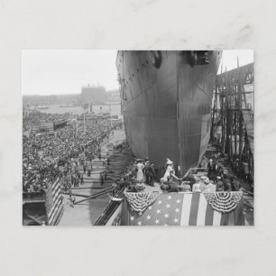 Brooklyn Navy Yard, begin jaren 1900 Briefkaart