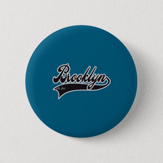 Brooklyn New York Baby  Ronde Button 5,7 Cm (Voorkant)