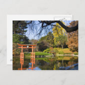 Brooklyn New York Botanic Garden Herfst Briefkaart (Voorkant / Achterkant)