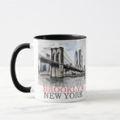 Brooklyn New York, Bridge scene Mok (Links)