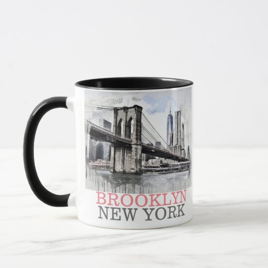 Brooklyn New York, Bridge scene Mok (Links)