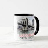 Brooklyn New York, Bridge scene Mok (Voorkant rechts)