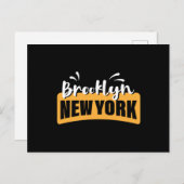 Brooklyn new york briefkaart (Voorkant / Achterkant)