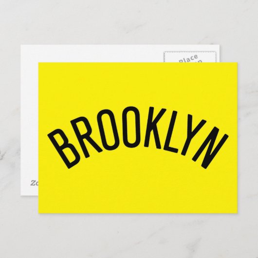Brooklyn New York Briefkaart (Voorkant / Achterkant)