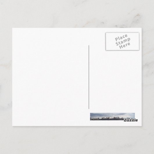 Brooklyn New York Briefkaart (Achterkant)