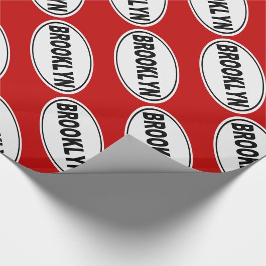 Brooklyn New York Cadeaupapier (Hoek)