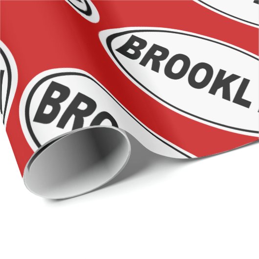 Brooklyn New York Cadeaupapier (Rol Hoek)