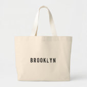 Brooklyn New York City Canvas tas (Voorkant)