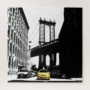 Brooklyn New York City Nyc Yellow Taxi Legpuzzel