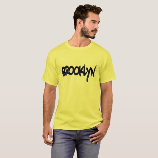 Brooklyn New York City Shirt Design (Voorkant volledig)