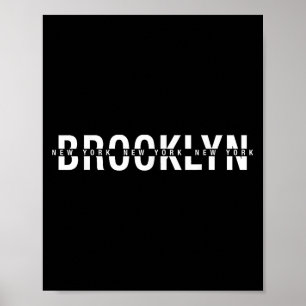 Brooklyn New York City T-shirts, Brooklyn NYC GR Poster