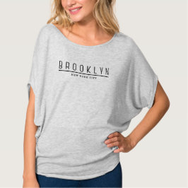 Brooklyn, New York City top shirt voor vrouwen