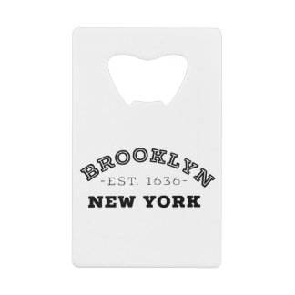 Brooklyn New York Creditkaart Flessenopener