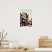 Brooklyn New York Flatbush Avenue 1915 Poster (Keuken)