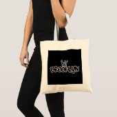 Brooklyn New York Graffiti Hip Hop Tote Bag (Voorkant (product))