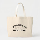 Brooklyn New York Grote Tote Bag (Voorkant)