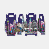 Brooklyn, New York in graffiti Bedankdoosjes (Uitgevouwen)