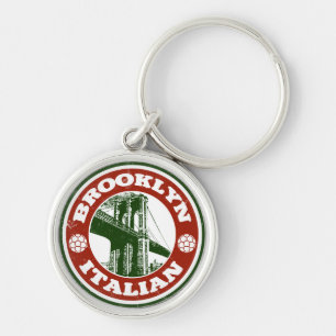 Brooklyn New York Italianen Sleutelhanger