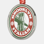 Brooklyn New York Italians Metalen Ornament (Links)