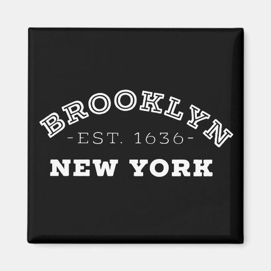 Brooklyn New York Magneet (Voorkant)