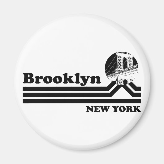  Brooklyn New York Magneet (Voorkant)
