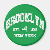 Brooklyn, New York Magneet (Voorkant)