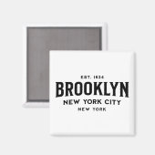 Brooklyn New York Magneet (Voorkant / Achterkant)