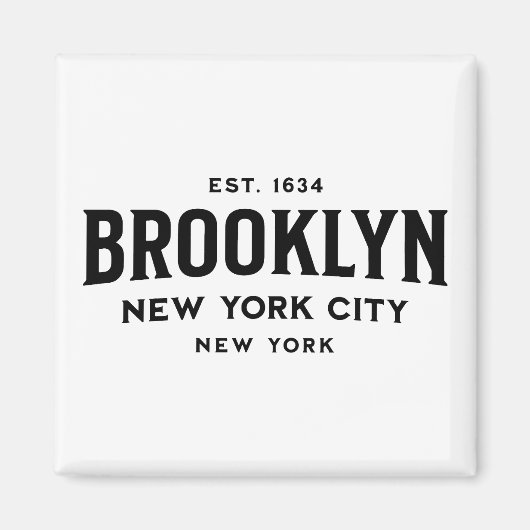 Brooklyn New York Magneet (Voorkant)