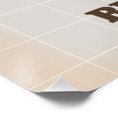 Brooklyn New York Map Perfect Poster (Hoek)